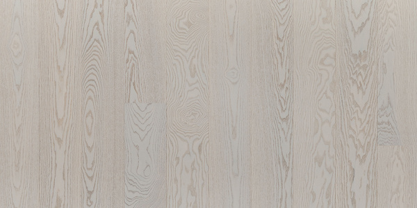 Паркетная доска Focus Floor  ASH 138 PRESTIGE NORTE MATT LOC Ясень Кантри, насыщенный белый матовый лак, микрофаски